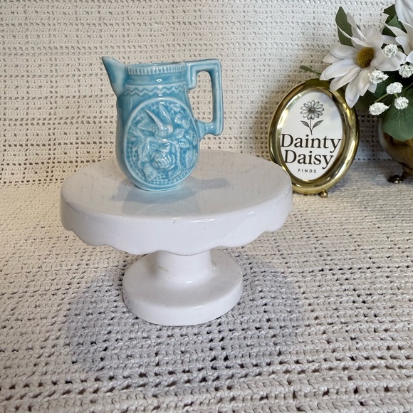 Blue Ceramic Pitcher - Picture 2 of 2
